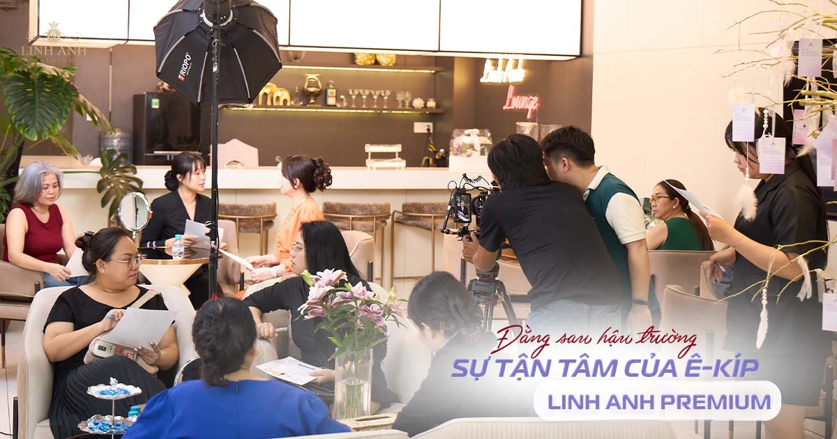 SỰ TÂM HUYẾT KHÔNG NGỪNG NGHỈ: Ê-KÍP THẨM MỸ LINH ANH PREMIUM CHUẨN BỊ RA SAO CHO CÁC THÍ SINH?