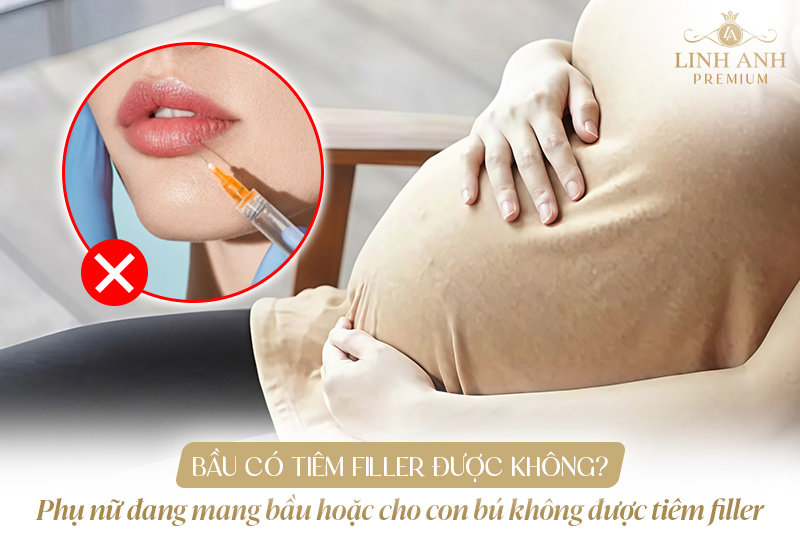 bầu có tiêm filler được không