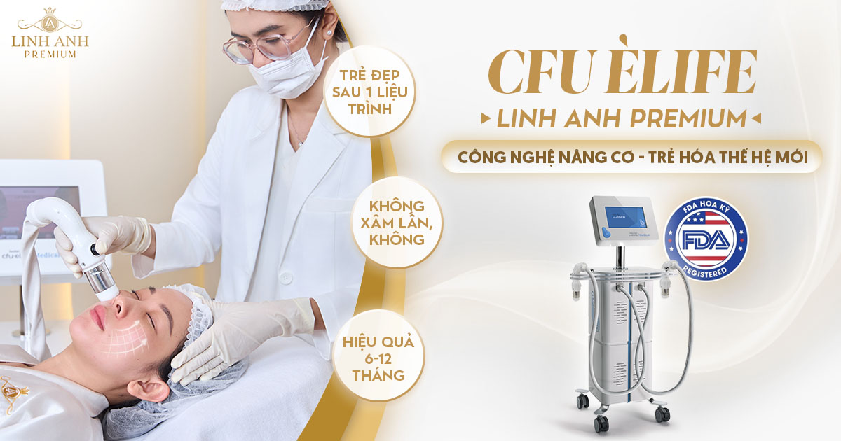 CFU là gì? Trẻ hóa CFU Èlife Linh Anh Premium an toàn, hiệu quả
