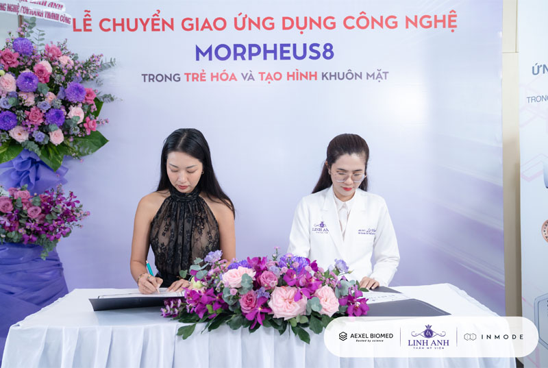 Linh Anh Premium chính thức chuyển giao công nghệ Morpheus8
