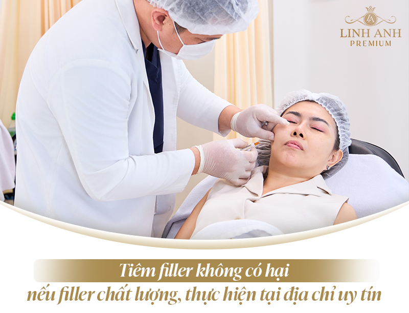 Tiêm filler có hại về sau không?