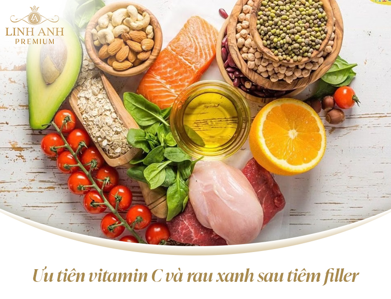 Tiêm filler xong nên ăn gì