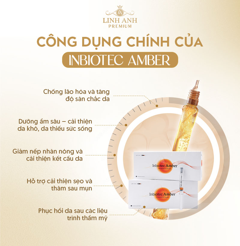 Tinh chất trẻ hóa da Inbiotec Amber