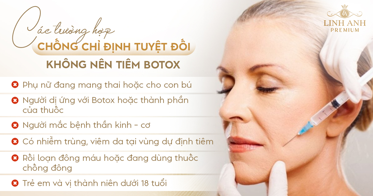 Ai không nên tiêm botox Ai không nên tiêm botox