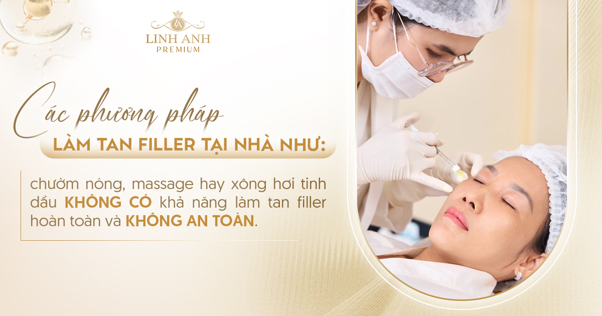 Cách làm tan filler tại nhà