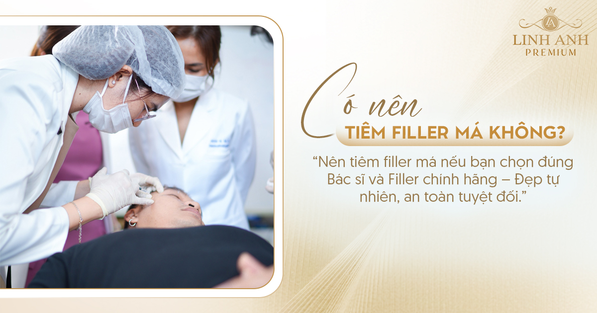 Có nên tiêm filler má không