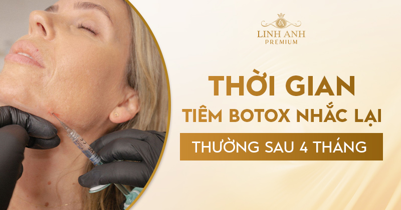 Tiêm botox gọn hàm bao lâu thì tiêm lại được