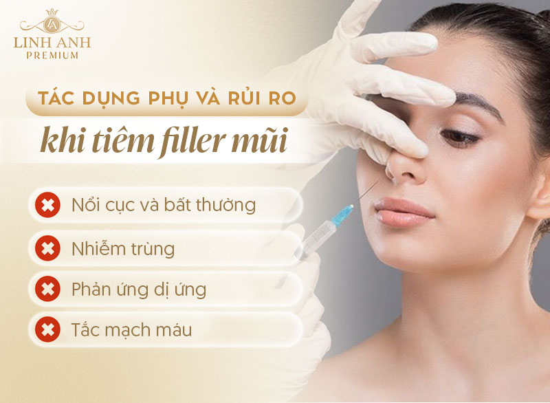 Tiêm filler mũi có hại không