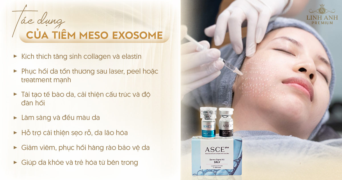 meso exosome có tác dụng gì
